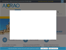 Tablet Screenshot of aiorao.it